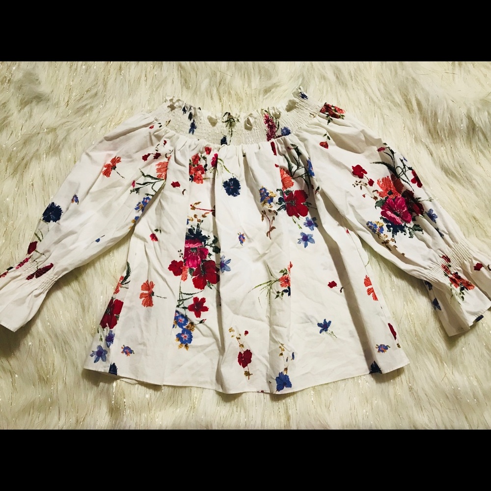 ZARA PREMIUM COLLECTION OFF THE SHOULDER TOP